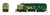Broadway Limited - N EMD F3A MKT 67C Green & Yellow HTDX - 9214