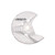 Acerbis - Linear Front Disc Cover Hon/kaw/sher/yam Wht - 2985050002