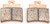 All Balls - Brake Pad Kit Sintered - 18-8003