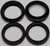 All Balls - Fork & Dust Seal Wiper Kit - 56-133-1