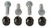 All Balls - Wheel Stud Kit - 85-1037