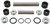 All Balls - Rear Knuckle Bushing Kit Pol - 50-1216