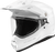 Fly Racing - Trekker Solid Helmet White Md - F73-7037M