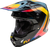 Fly Racing - Formula Cp Krypton Helmet Grey/black/electric Fade Sm - 73-0038S