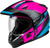 Gmax - Gm-11 Decima Helmet Black/pink/blue Xl - A11161237