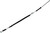 Motion Pro - Black Vinyl Foot Brake Cable - 02-0183