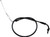 Motion Pro - Black Vinyl Throttle Pull Cable - 04-0147
