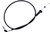 Motion Pro - Black Vinyl Throttle Cable - 10-0127