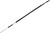 Motion Pro - Black Vinyl Foot Brake Cable - 02-0133