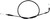 Motion Pro - Black Vinyl Throttle Cable - 02-0184