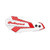 Polisport - Mx Flow Handguards White/red Hon - 8308200043