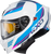 Scorpion Exo - Exo-gt930 Cold Weather Helmet Modulus Wht/blu 2x (dual Pane) - 93-1027-SD