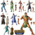 Hasbro Inc - Marvel Legends 6" Figures - Build-A-Figure Gilgamesh - Figure Assortment - 5L00 - 8 Pack