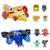 Hasbro Inc - Transformers BotBots Figures - Ruckus Rally Racer-Roni & Outta Controller Multipack - 5S00 - 8 Pack