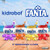 Kidrobot - Dunny Resin Art Figures - Fanta - 3" Dunny Fanta 4-Pack