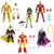 Hasbro Inc - Marvel Legends 6" Figures - Iron Man Retro Series - Figure Assortment - 5L00 - 6 Pack