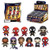 Monogram International - 3D Foam Collectible Bag Clips - Marvel - Spider-Man: No Way Home - 24pc Blind Bag Display - 24 Pack