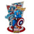 Beast Kingdom - D-Stage Series Statues - Marvel 60th Anniversary - DS-086 Captain America