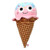 Kidrobot - Yummy World Plush - Walter Waffle Cone Ice Cream Medium Plush