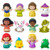 Fisher-price - Little People Playsets - Disney Princesses - Sidekick 2-Pack Assortment - 18 Pack
