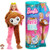 Mattel - Barbie Dolls - Cutie Reveal Jungle Series - Doll w/ Monkey Plush Costume - 2 Pack