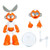 Jada Toys, Inc - Mega Man Figures - 1/12 Scale Cut Man - 4 Pack