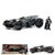 Jada Toys, Inc - 1:24 Scale Diecast - Hollywood Rides - DC - 2017 Justice League Batmobile w/ Batman Figure - 4 Pack