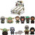 Monogram International - 3D Foam Collectible Bag Clips - Star Wars - The Mandalorian - S02 - 24pc Blind Bag Display - 24 Pack
