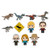 Monogram International - 3D Foam Collectible Bag Clips - Jurassic World Dominion - 24pc Blind Bag Display - 24 Pack