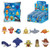 Monogram International - 3D Foam Collectible Bag Clips - Disney - S34 - Aquatic Animals - 24pc Blind Bag Display - 24 Pack