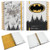 Abysse America - Stationery - DC Comics - Graphic Batman Notebook - 4 Pack