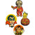 Trick Or Treat Studios - Wall Decors - Trick 'r Treat - S01 - Decor Collection - 5 Pack