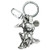 Monogram International - Keychains - Disney - Pewter Minnie Mouse Waving - 6 Pack