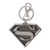 Monogram International - Keychains - DC Comic's - Pewter Superman Logo - 6 Pack