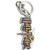 Monogram International - Keychains - Harry Potter - Pewter Harry Potter Logo - 6 Pack