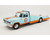 Acme 1:18 1970 Ford F-350 Ramp Truck Gulf Racing Team- Diecast
