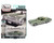 Auto World 1:64 1975 Cadillac Eldorado Green Metallic- Diecast