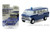 Greenlight 1:64 Hobby Exclusive 1:64 1969 Ford Club Wagon City Police Emergency (blue)- Diecast