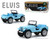 Greenlight 1:18 Artisan Collection Elvis Presley Jeep Cj-5 Sierra Blue- Diecast