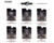Greenlight 1:64 Black Bandit Series 26 6 Styles Assortment- Diecast
