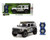 Jada 1:24 2021 Ford Bronco Kc Hilites Just Trucks With Rack And Extra Wheels- Diecast