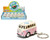 Kinsfun 2 Volkswagen Little Van Pastel Flowers With Keychain Display Tray Set Of 12- Diecast Kinsfun 2 Volkswagen Little Van Pastel Flowers With Keychain Display Tray Set Of 12- Diecast