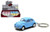 Kinsmart 1:64 1967 Volkswagen Classical Beetle Keychain In Pastel Colors 2 -display Tray Set Of 12- Diecast Kinsmart 1:64 1967 Volkswagen Classical Beetle Keychain In Pastel Colors 2 -display Tray Set Of 12- Diecast