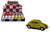 Kinsmart 1:32 1967 Volkswagen Beetle With Stripes 5 -display Tray Set Of 12- Diecast