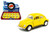 Kinsmart 1:32 1967 Volkswagen Classical Beetle (yellow) 5 Display Tray Set Of 12- Diecast