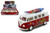 Kinsmart 1:32 1962 Volkswagen Bus With Surfboard Hawaii Design Display Tray Set Of 12- Diecast
