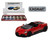 Kinsmart 1:36 Bugatti Mistral Display Tray Set Of 12- Diecast