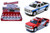 Kinsmart 1:46 2014 Chevrolet Silverado Police & Fire Department 5 Display Tray Set Of 12- Diecast