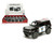 Kinsmart 1:34 2022 Ford Bronco Police Edition (black) (kt5438dp) Display Tray Set Of 12- Diecast