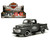 Maisto 1:24 1948 Ford F-1 Pickup Truck Matte Black, Red Harley-davidson Custom Display Tray Set Of 4- Diecast